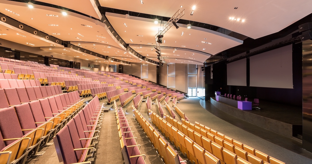cleaning for a lecture theatre in West Sussex