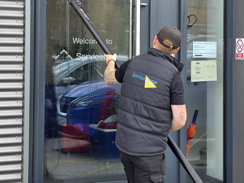 commercial window cleaning West Sussex
